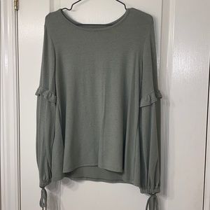 Long sleeve blouse